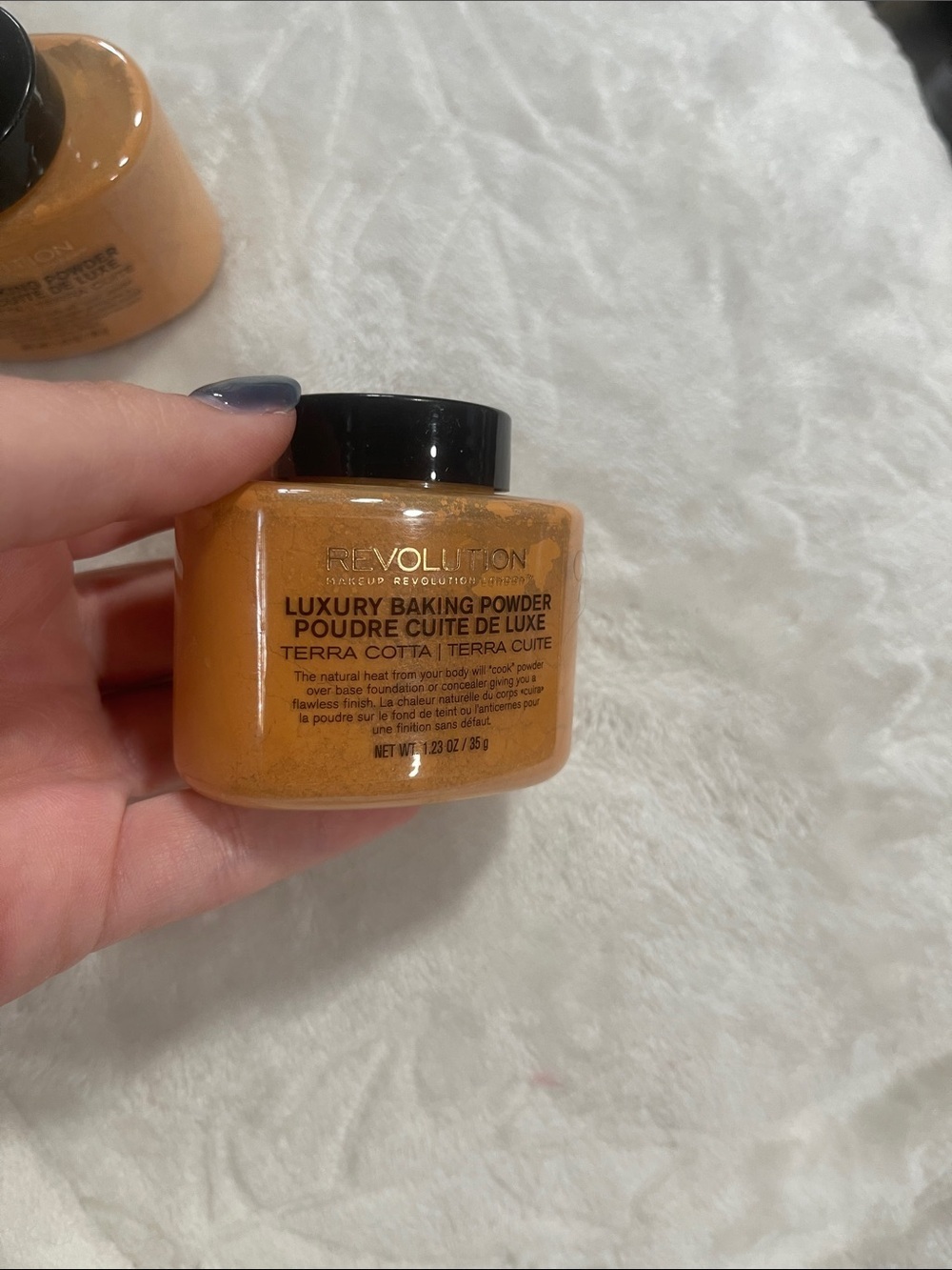 Revolution Terra Cotta Loose Baking Powder - Warm Orange Bronze